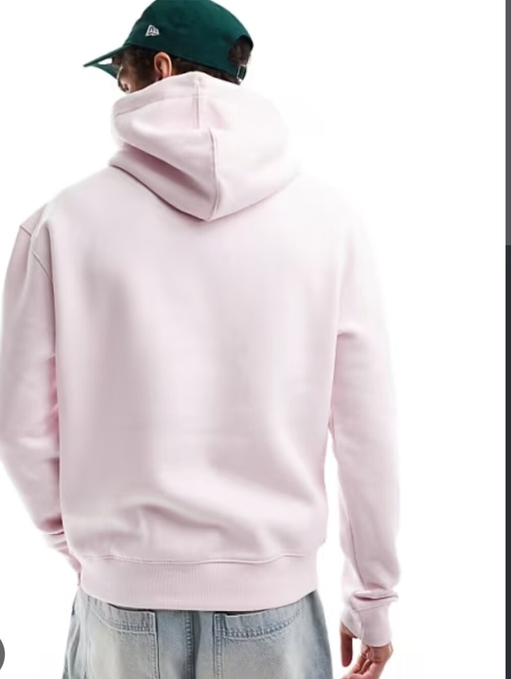 Berksha Light Pink Hooded Hoodie